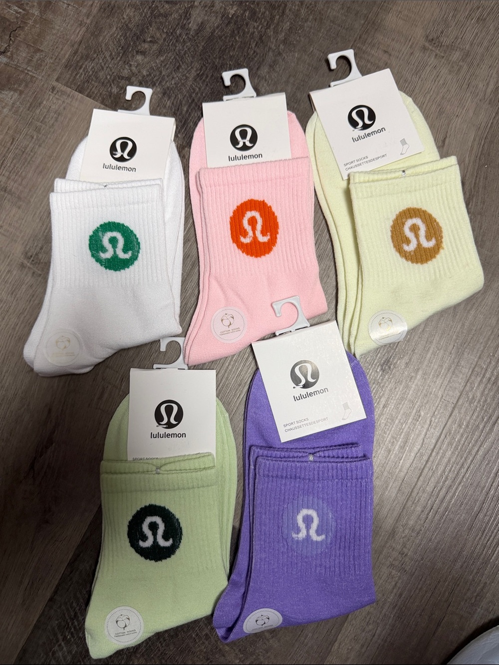 Crew Socks - Pastel Assorted Pack